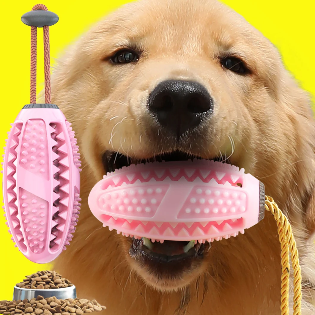Durable Pet Toys Dog Suction Cup Dog Interactive Chew Toy with Pet Leaking Ball Pet Products