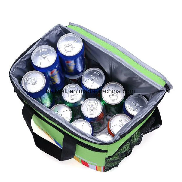 high Capacity 600d Polyester Insulated Cooler Lunch Bag