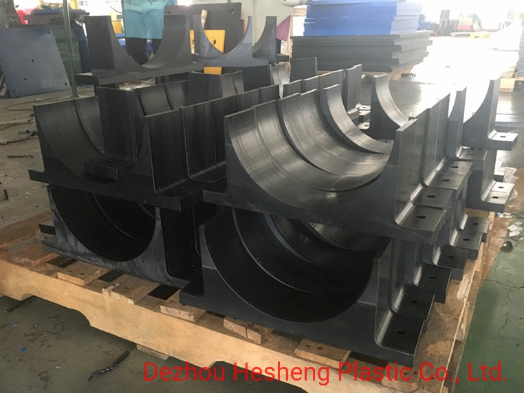 UHMWPE Pipe Support Block UHMW PE Pipe Spacer Plastic Pipe Support