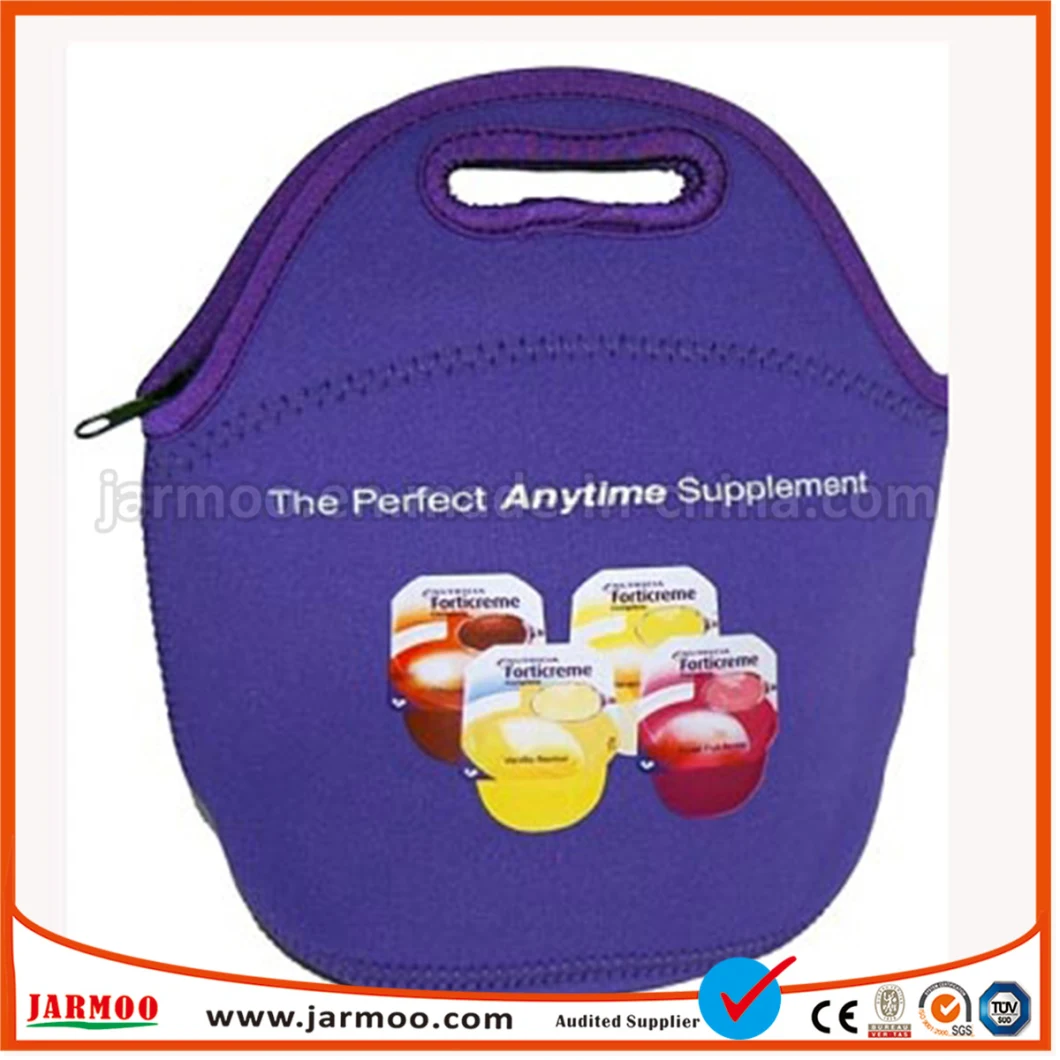 Kids Custom Printing School Picnic Bag Neoprene Lunch Bag