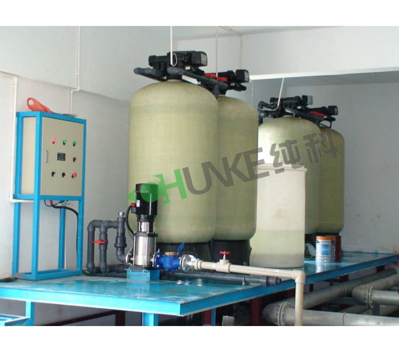 Hard Water Resin Softener Device Well RO Water Treatment System