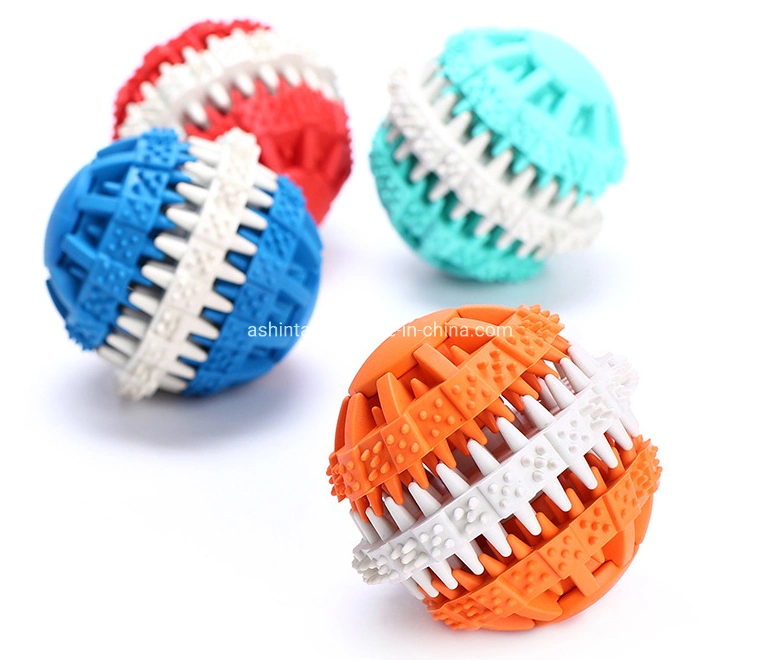 Pet Accessories Rubber Molars Cleaning Tooth Intelligence Chewing Small Ball Pet Dog Toys