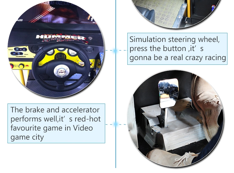 Hummer Racing Car Game Machine Simulator Arcade Game Machine Video Driving Game