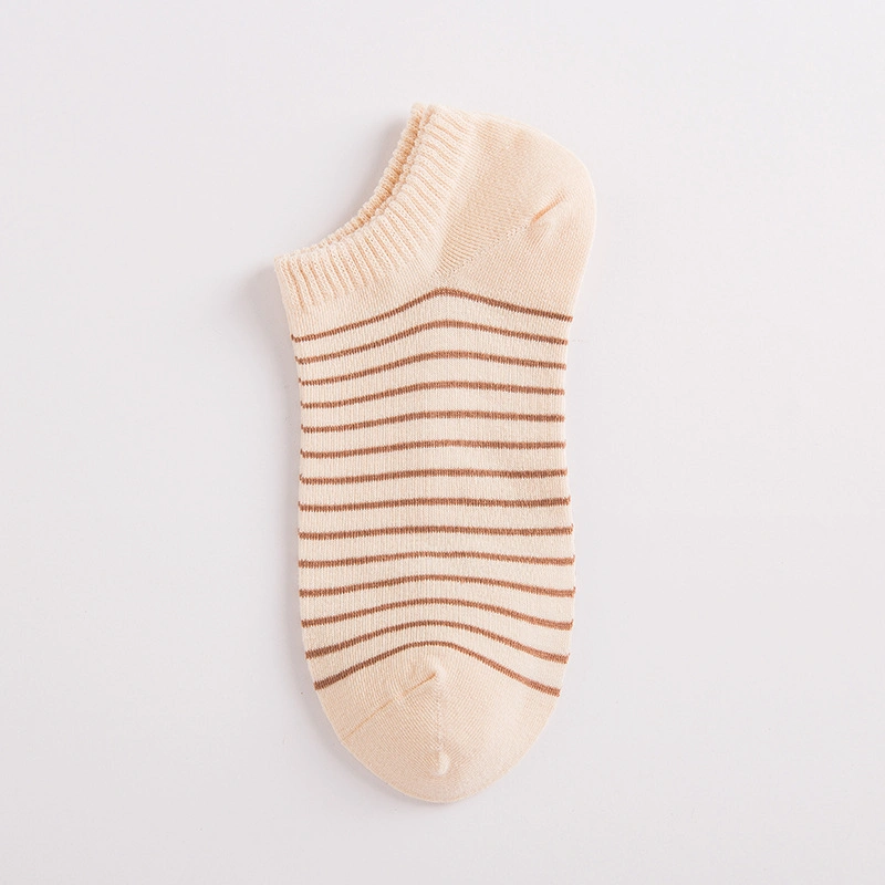 Wholesale Women Socks Green Invisible Cotton Ankle Socks