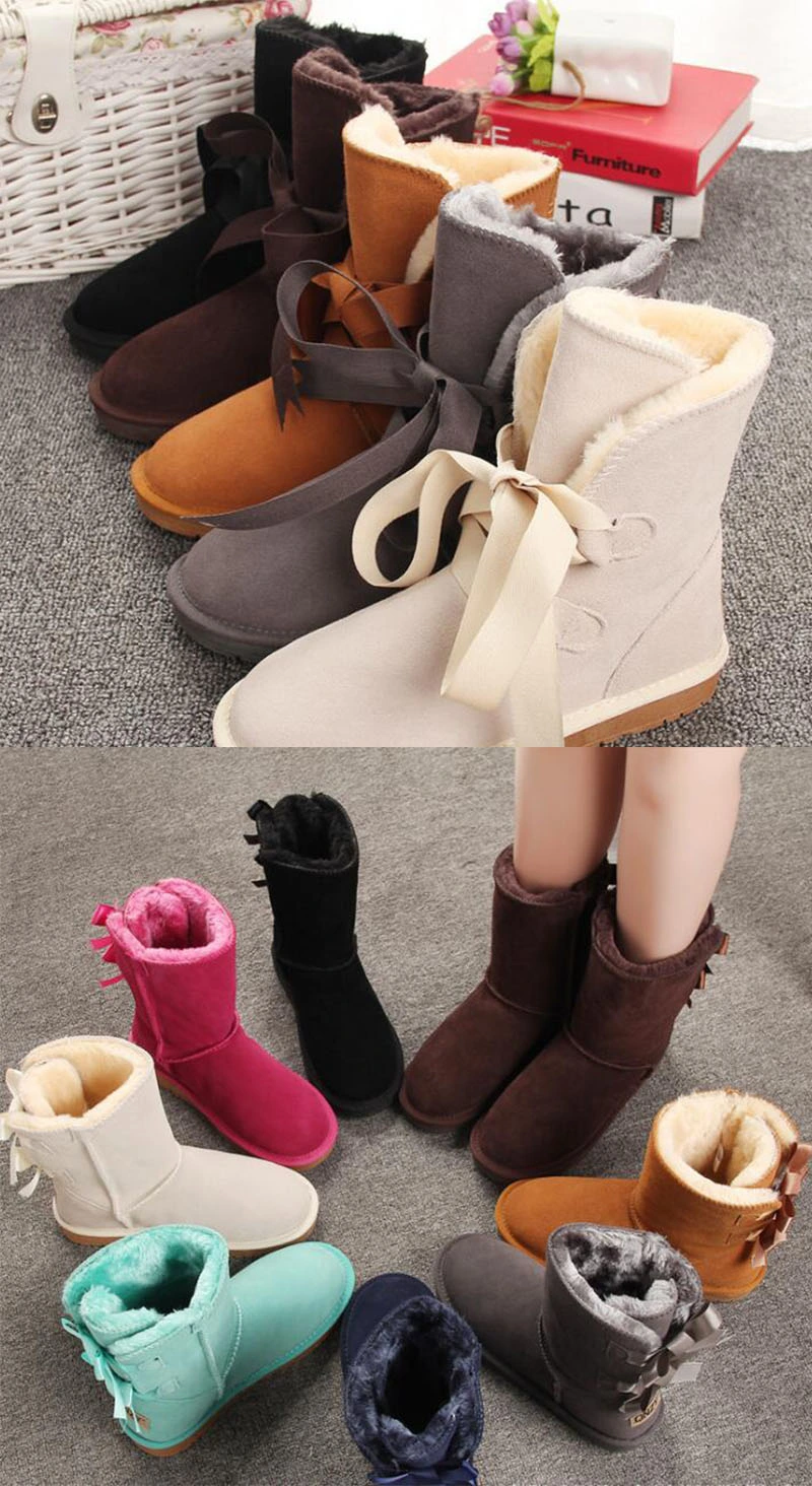 Classic MID-Calf Women Snow Boots Fashion Winter Boots