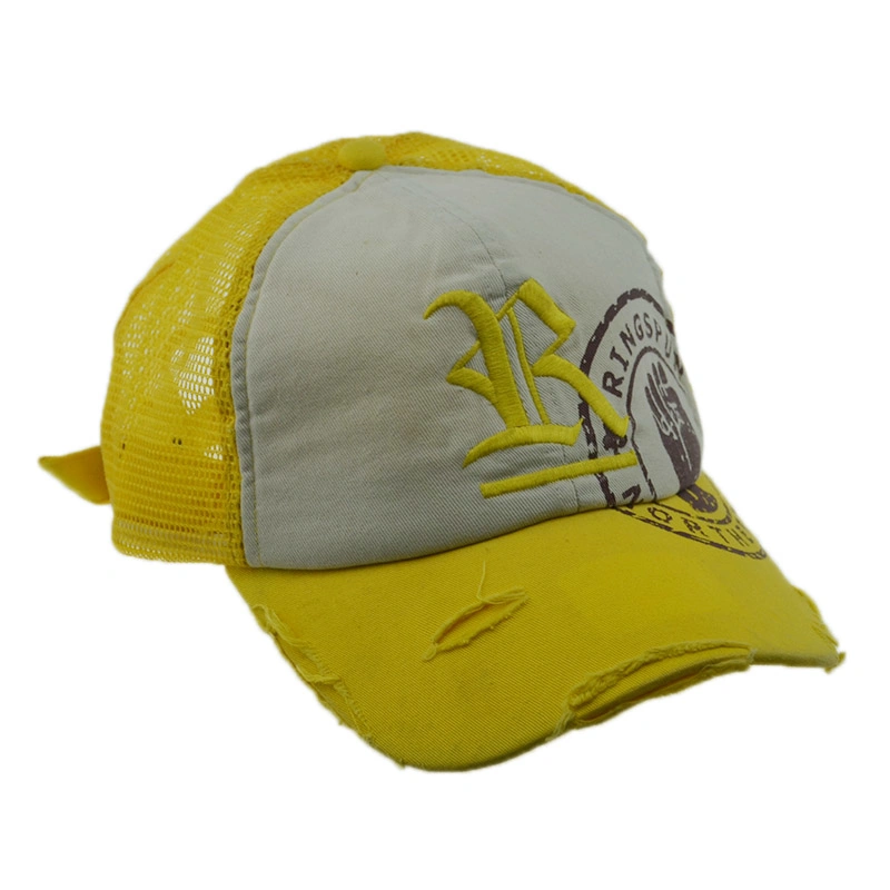 Custom Kids Cap Embroidery Canvas Baseball Hats Cotton Snapback Fashion Trucker Hat