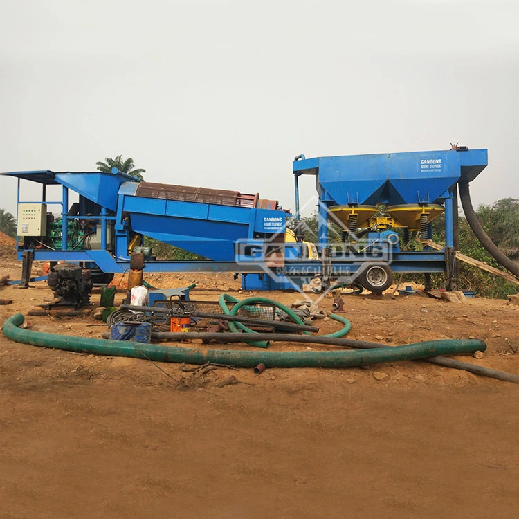 Saving Water Jig Machine for Coarse Gold Separation