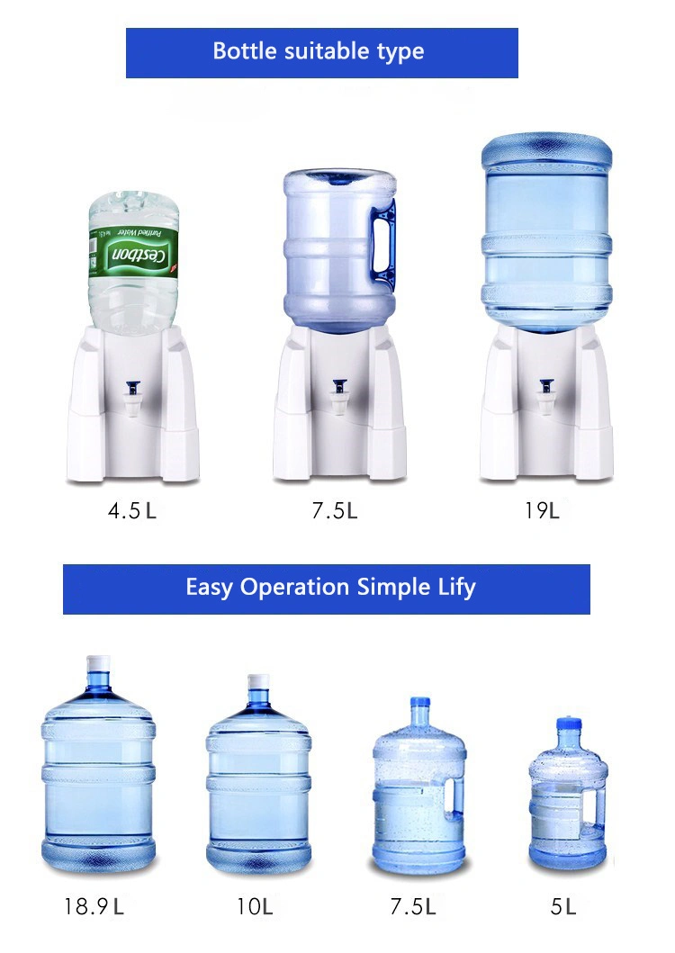 Desktop Mini Water Dispenser Plastic Dispensador De Agua Manual