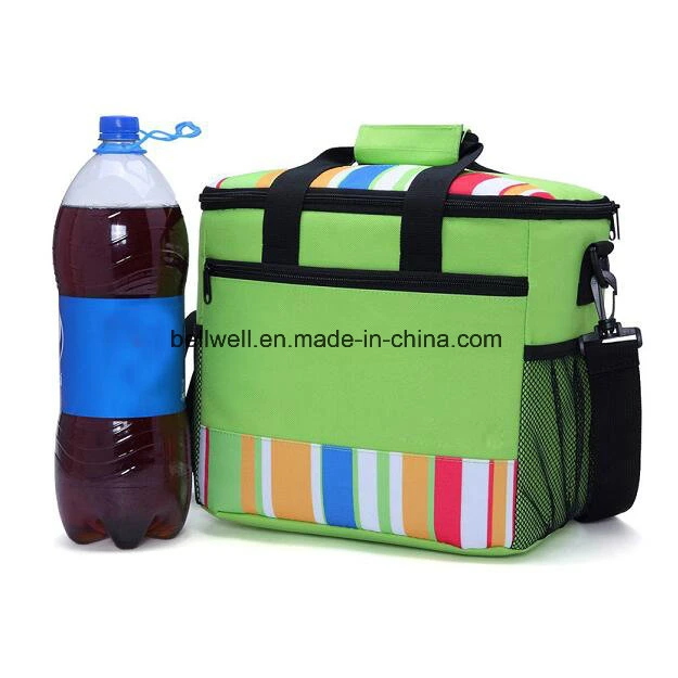 high Capacity 600d Polyester Insulated Cooler Lunch Bag