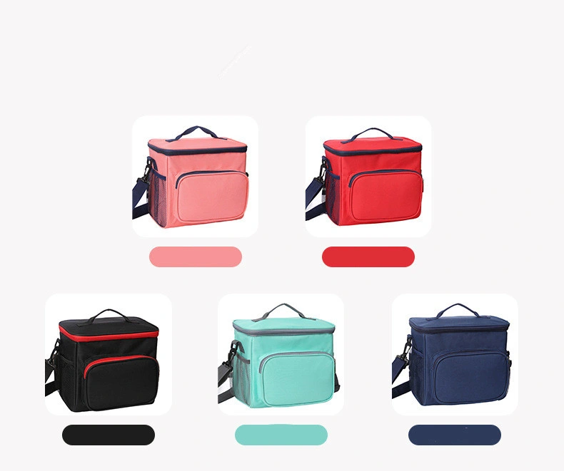 600d Oxford Cloth Thermal Food Cooler Bag Picnic Lunch Bags for Women Kids