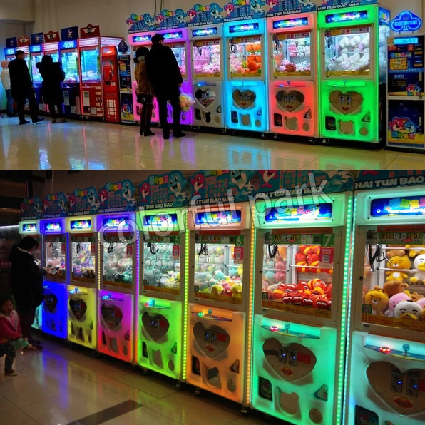 Colorful Park Coin Operated Take Me Home Toy Crane Game Machine Gift Prize Game Machine Price
