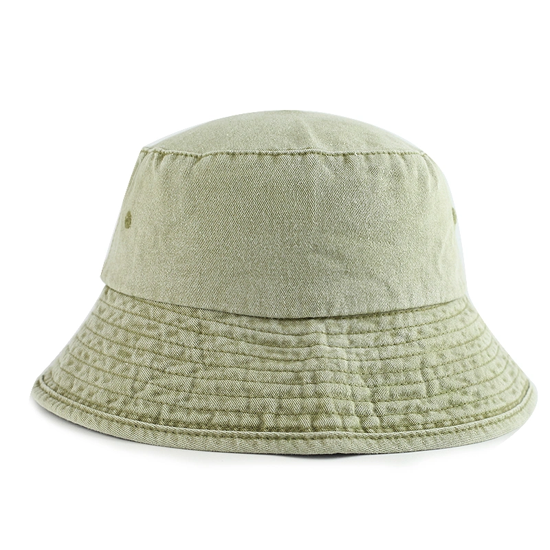 High Quality Washed Cotton Bucket Hat Fisherman Cap Custom Logo Fisherman Hat