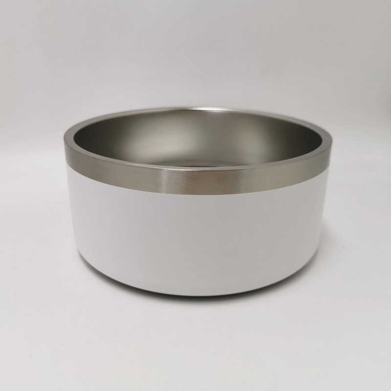 42 Ounce Dog Bowls Double Stainless Steel Dog Water and Food Bowls