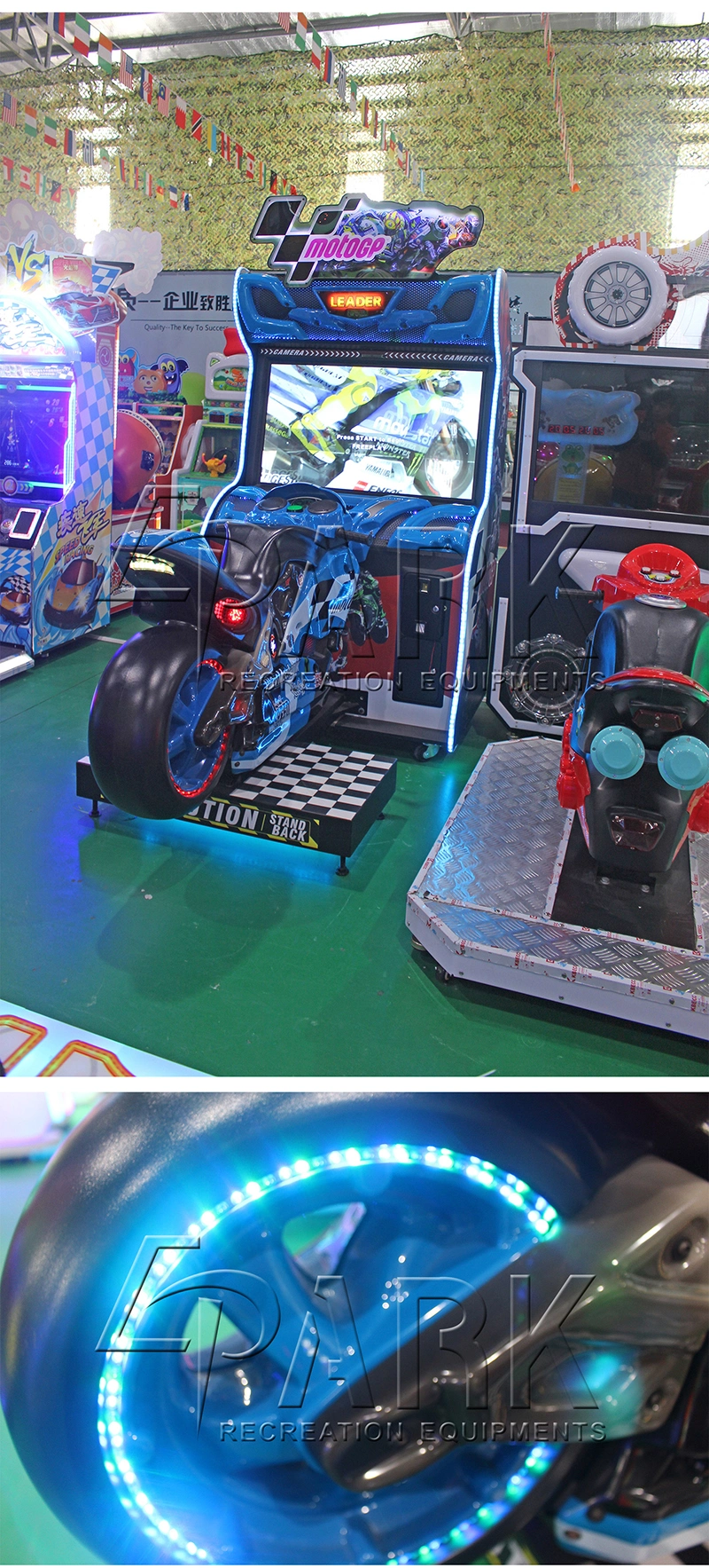 Video Race Car Moto Gp Simulator Arcade Game Machine Simulator