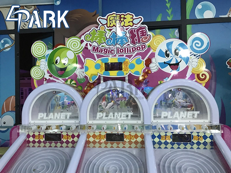 Coin Operated Commercial Magic Pinball Arcade Machine Lollipop Game Machine
