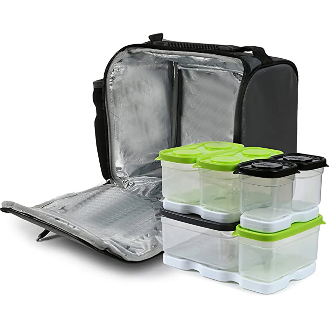 Meal Prep Lunch Kit-15 Inter Locker Containers Ice Bricks and 3 Piece Shaker Bottle