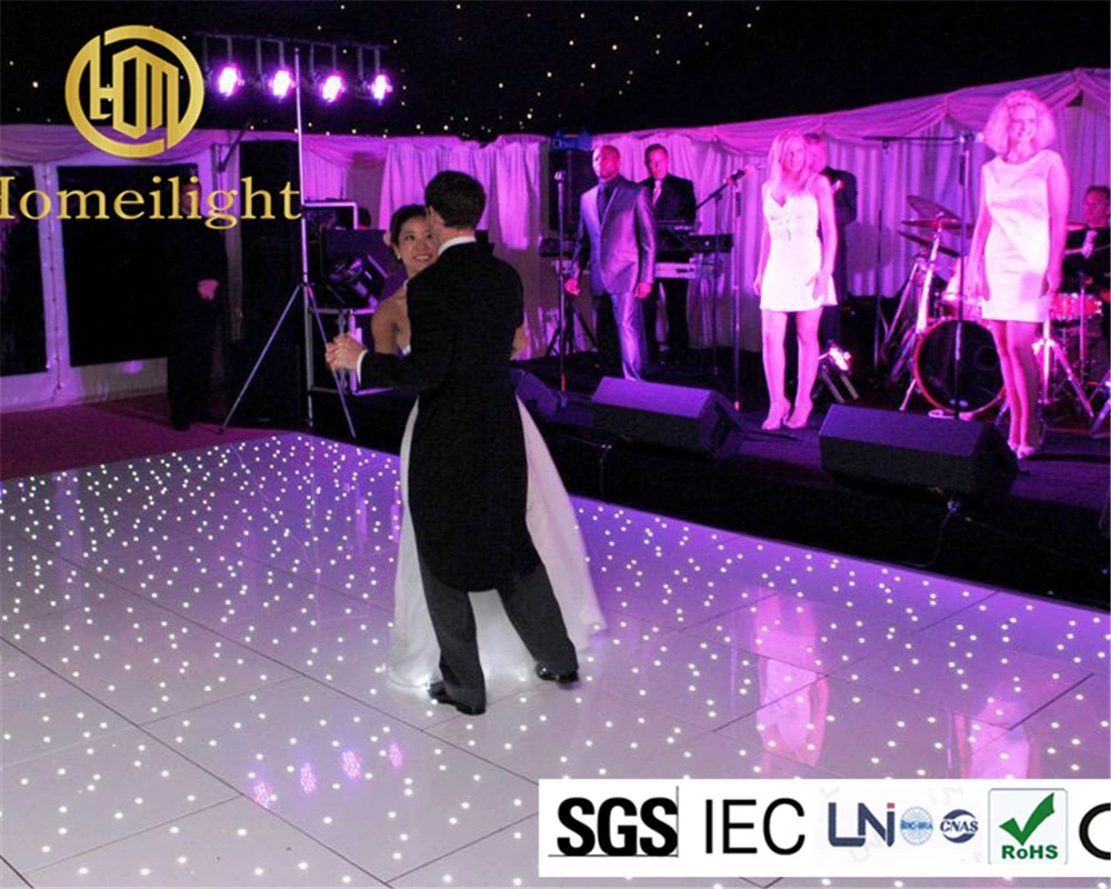 Twinkling Effect LED Dance Floor for Wedding Video Game Starlit Dance Floor