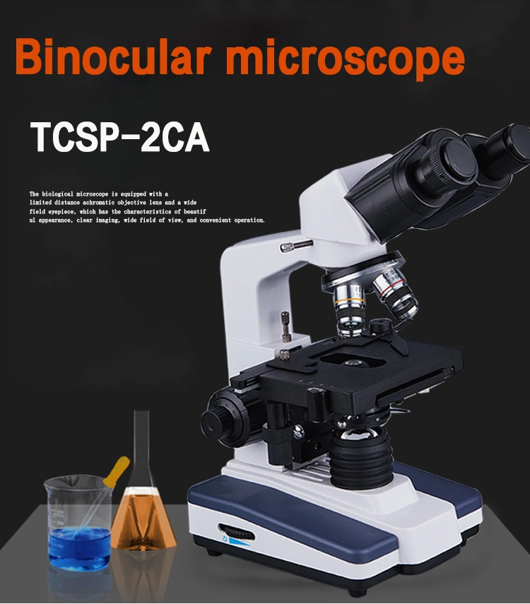Tcsp-2ca Light Microscope Applied in Scientific Research Binocular Microscope