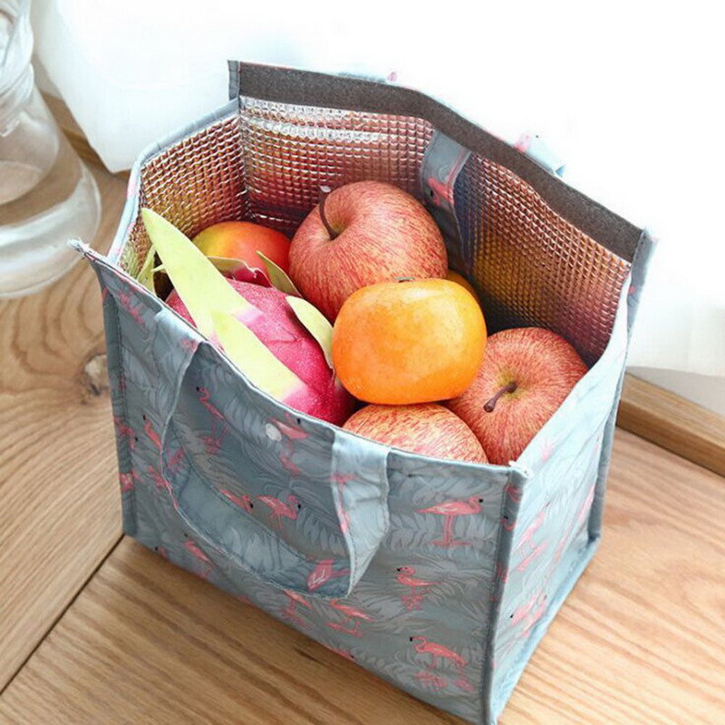New Fashion Portable Multi-Color Oxford Fabric Double Deck Adult Lunch Bag Thermal Picnic Cooler Bag