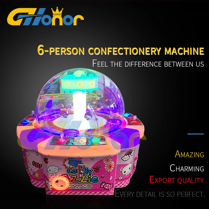 High Quality 4 Players Coin Operated Kids Game Machine Arcade Gift Vending Game Arcade Candy Claw Crane Machine Arcade Catching Candy Game Machine for Kids