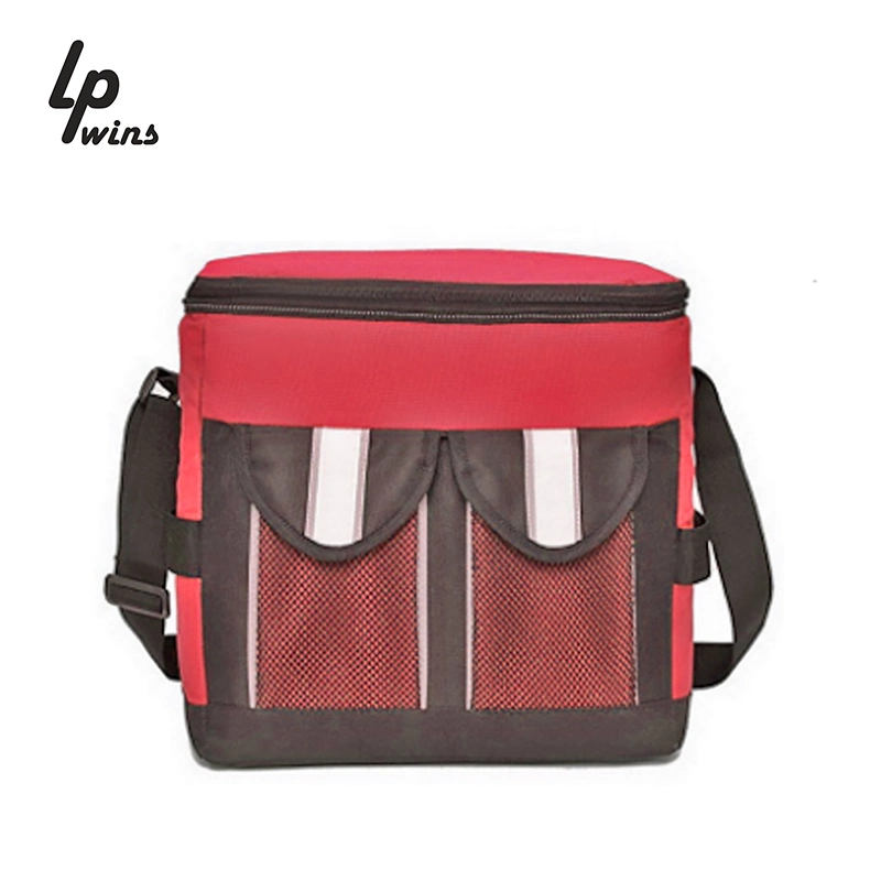 Deluxe Dual Compartment Insulated Lunch Cooler Lunch Bag with Removable Shoulder Strap