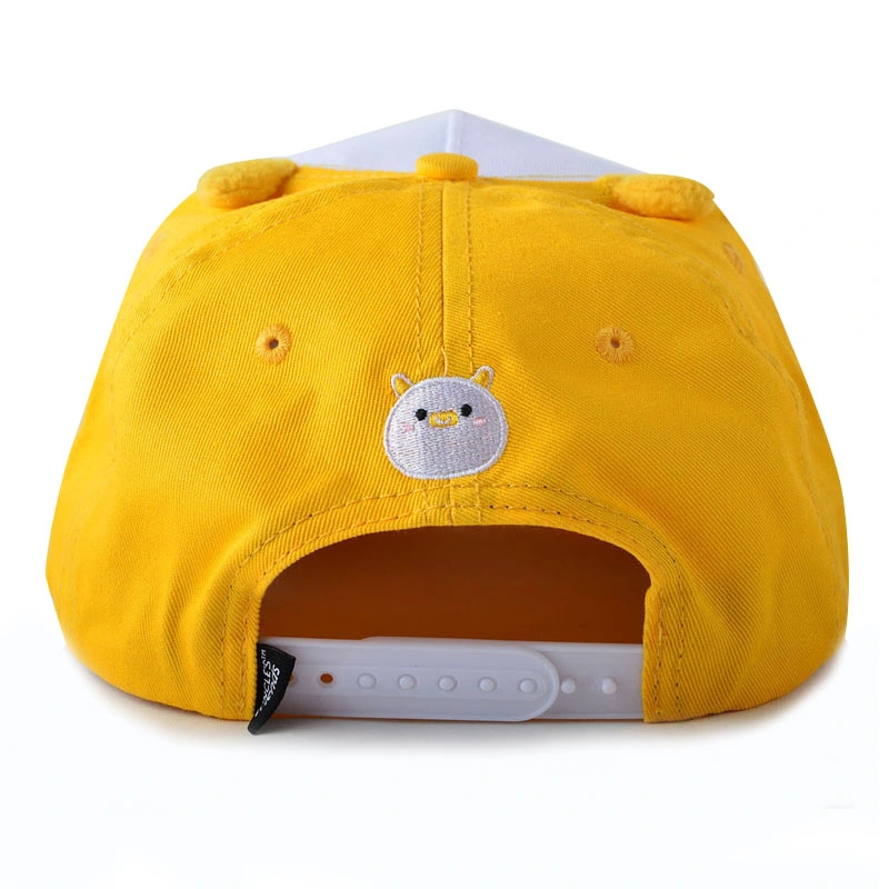 5 Panel Cotton Twill Baby Lovely Kids Hat Soft Children Cap with Embroidery