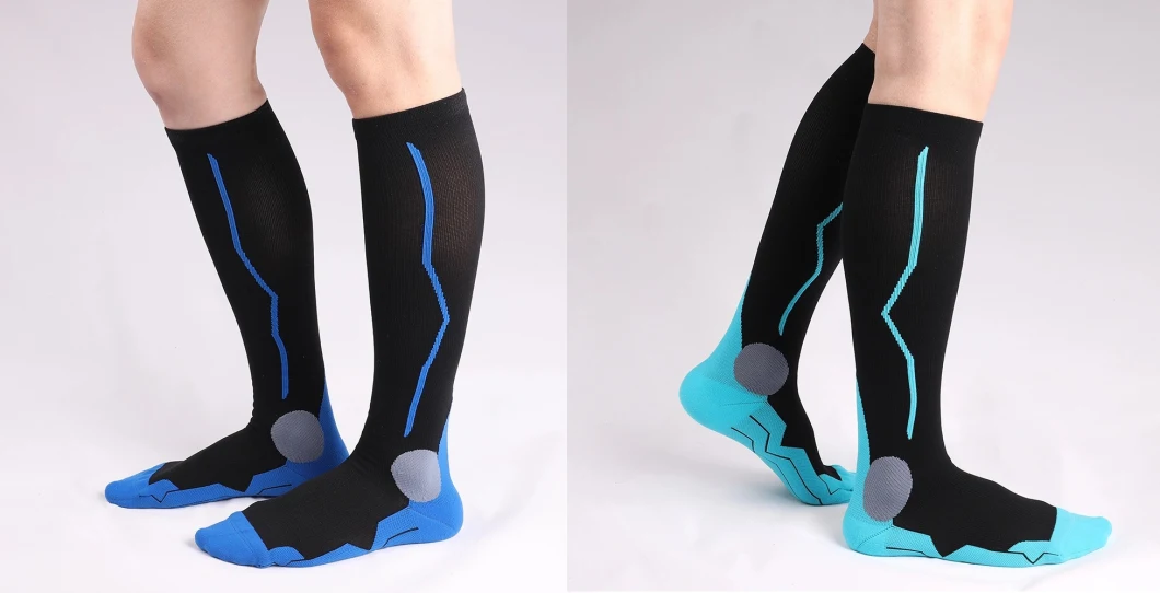 High Quality High Knee Compression Socks Athletic Socks Sports Sock