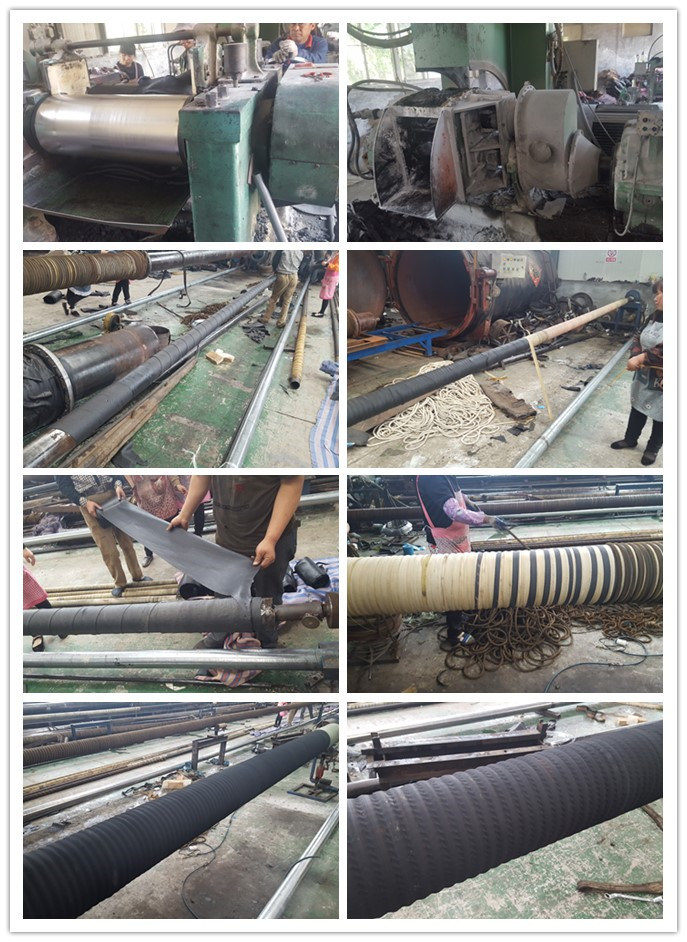 Rubber Delivery and Suction Water Hose Pipe / Cloth Irrigation Hose Pipe