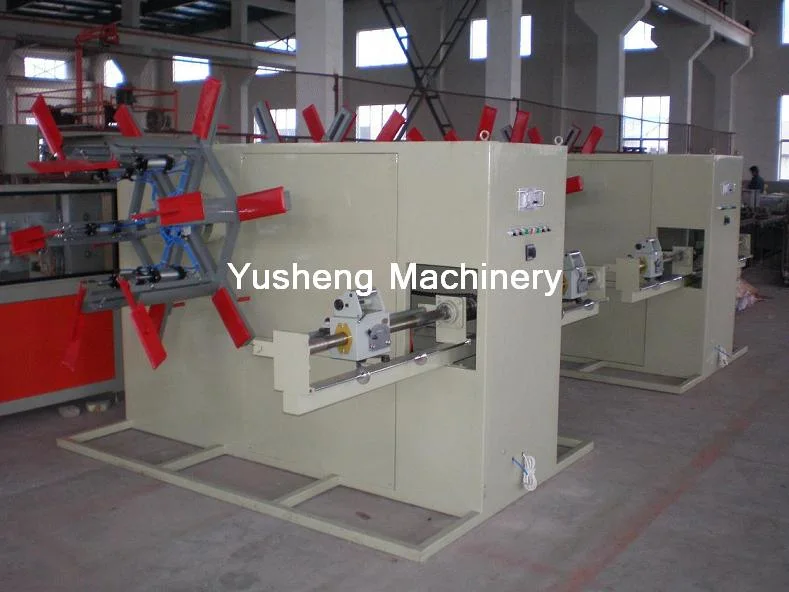 Double Station Plastic Pipe PVC Hose Winder/Roller Machine