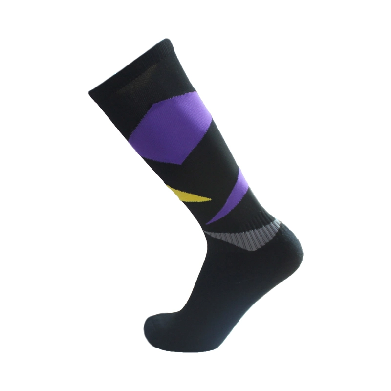 High Quality Men's Cotton Mens Socks Sports Striped Rugby Sock / Sport Compression Soccer Sock