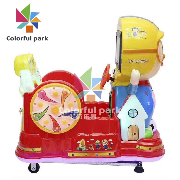 Colorful Park Arcade Vending Game Machine Kiddie Ride Video Game Machine