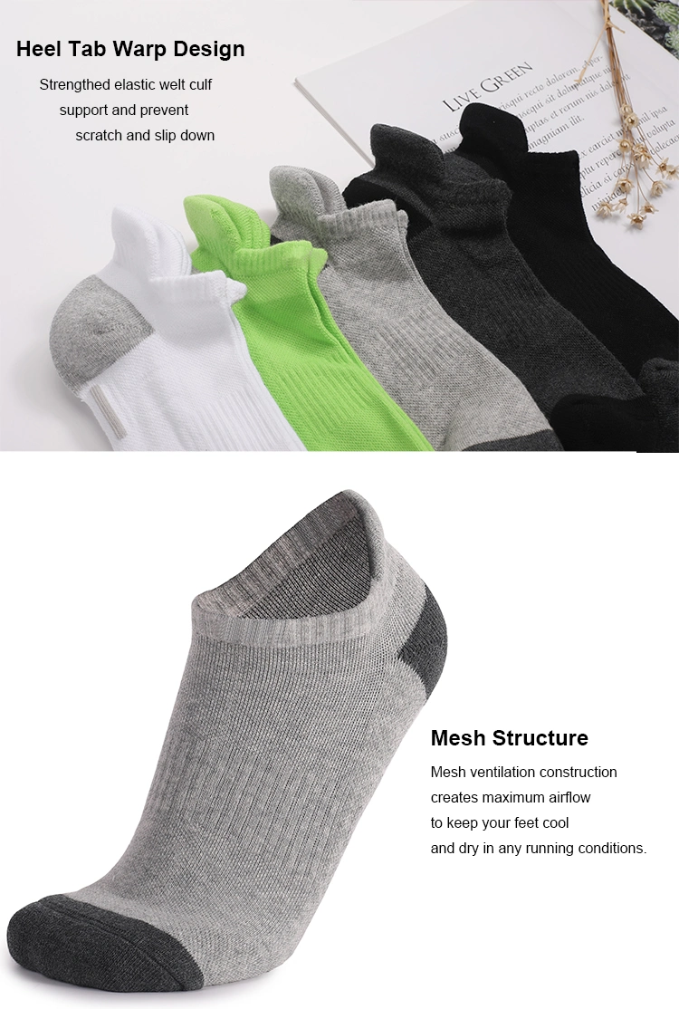 Low Ankle Length Sport Boat Unisex Cotton Man Black Athletic Running Socks Low Cut Sports