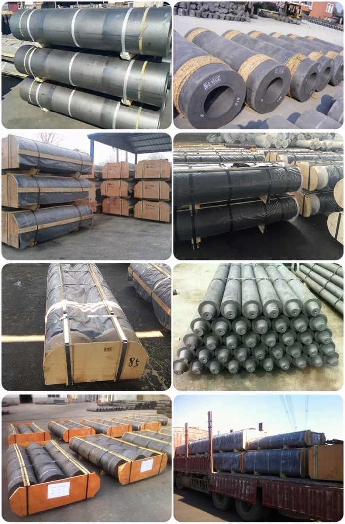 Steel Casting UHP 300mm Extruded Carbon Graphite Electrode