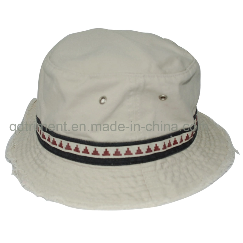 Washed Pigment Dyed Cotton Twill Leisure Fishing Bucket Hat (TMBH0001)
