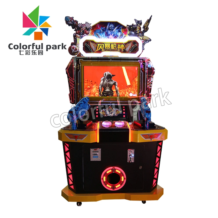 Colorful Park Coin Shooting Game Classic Arcade Games Machine Arcade Game Machine