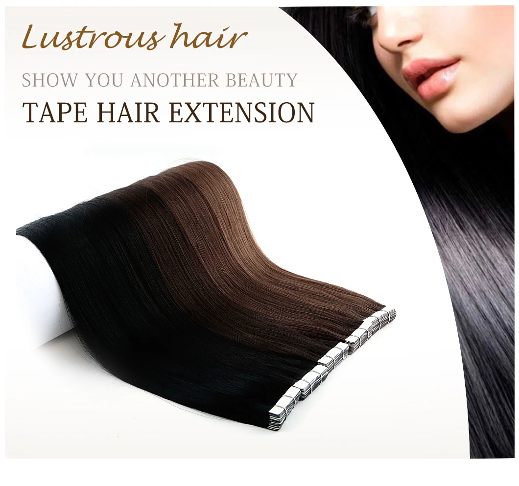 Virgin Russian Hair M Shape Micro Tape Hair Extension