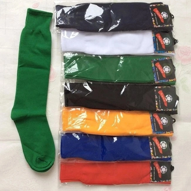 Custom Knee High Anti Slip Football Soccer Sock Candy Colors Compression Sport Socks