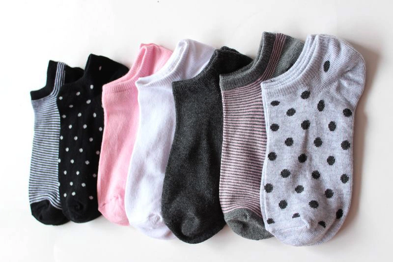Cotton Sock Wholesale Online Girls Boat Ankle Socks