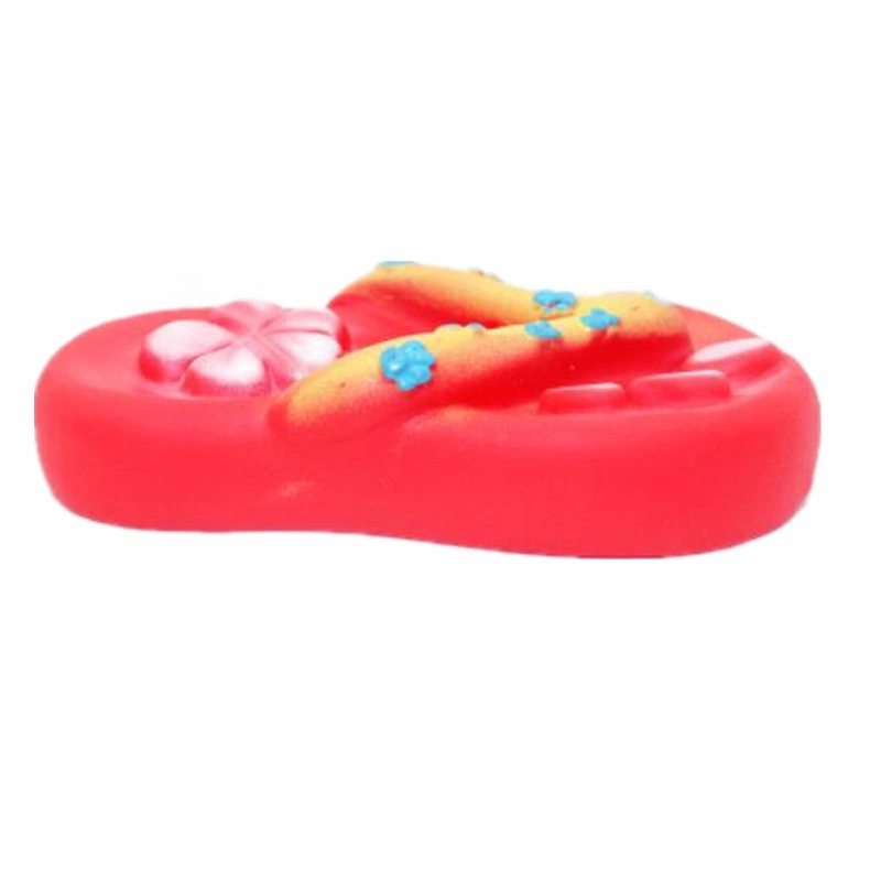 Hot Sale Pet Dog Toys Pet Silicone Small Shoes Slippers Sounding Chew Toys