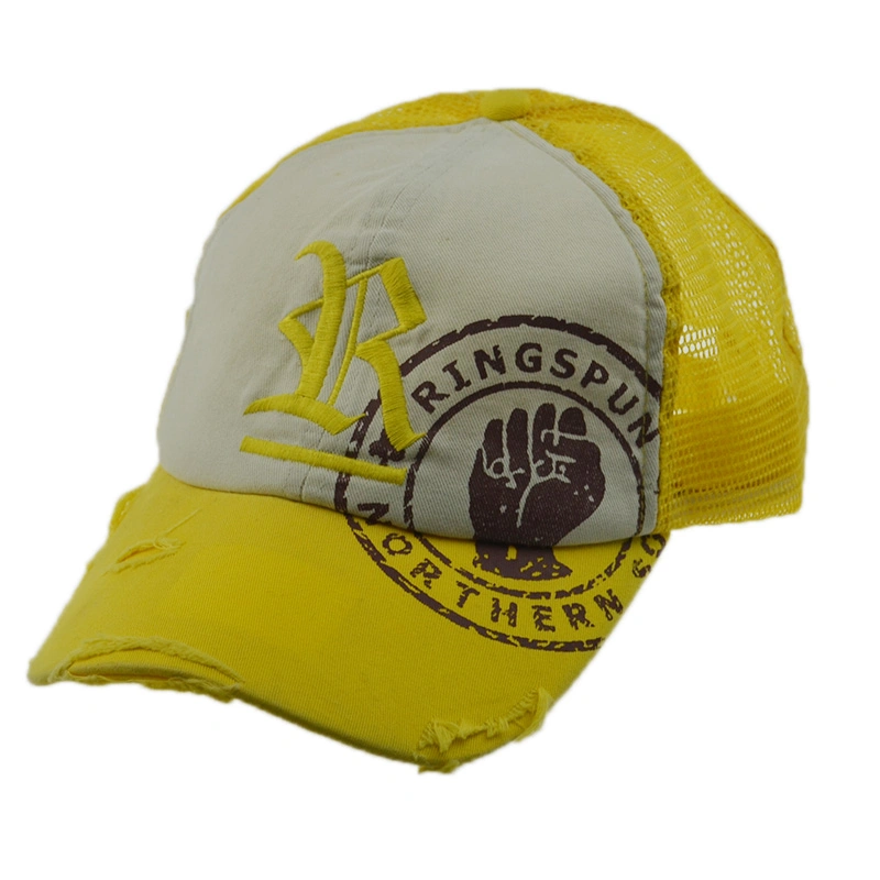 Custom Kids Cap Embroidery Canvas Baseball Hats Cotton Snapback Fashion Trucker Hat