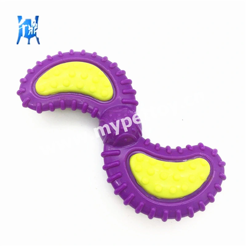 Hot Sell Bone Shape Teeth Cleaning TPR Dog Pet Toy Puppy Chew Bones Toys, Pet Durable TPR Dog Chew Toys