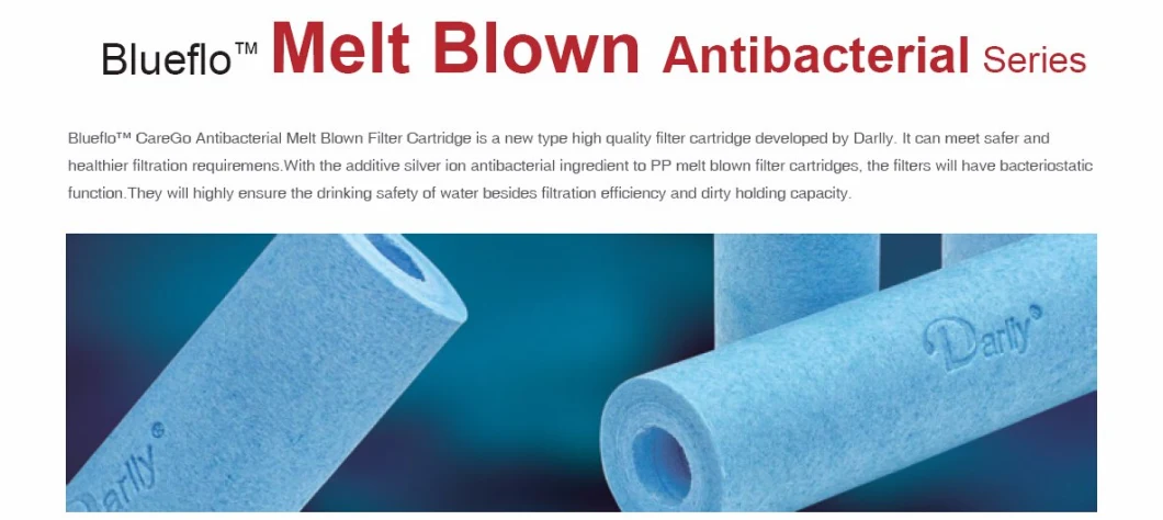Antibacterial Melt Blown Filter Water for Household Water Dispenser