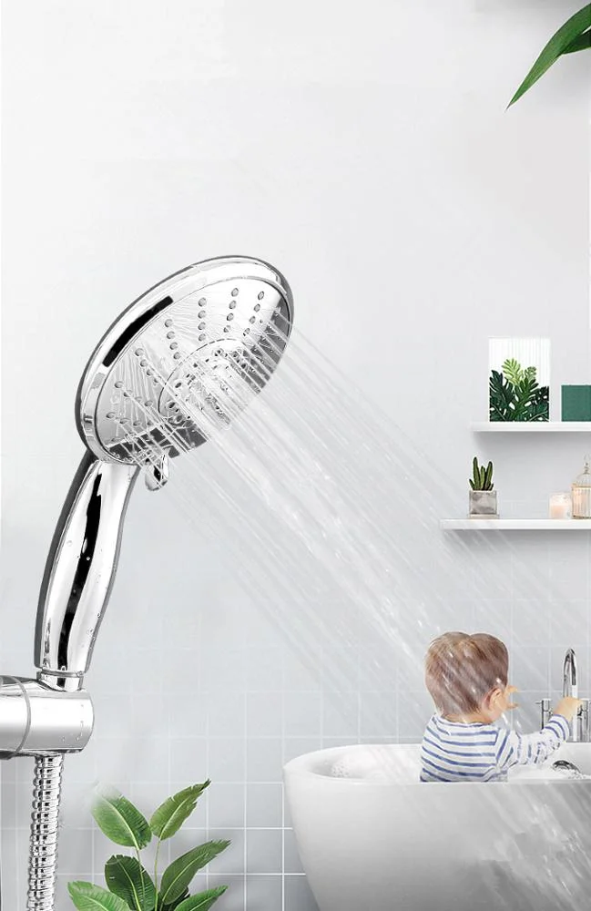 5 Functions Multiaspect Dual Rain and Waterfall Self Cleaning Select Salon Hand Shower Head Combo System