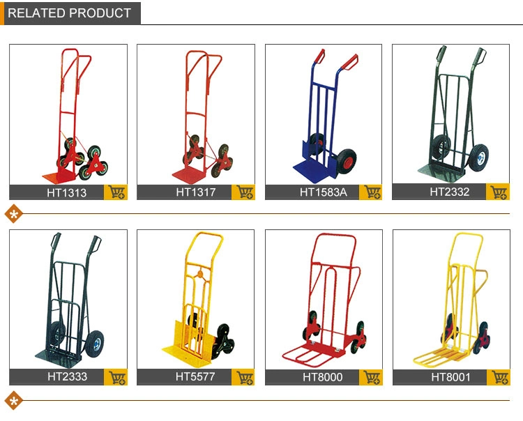 Wholesale High-Quality Steel Stair Climbing Hand Truck Ht1312A
