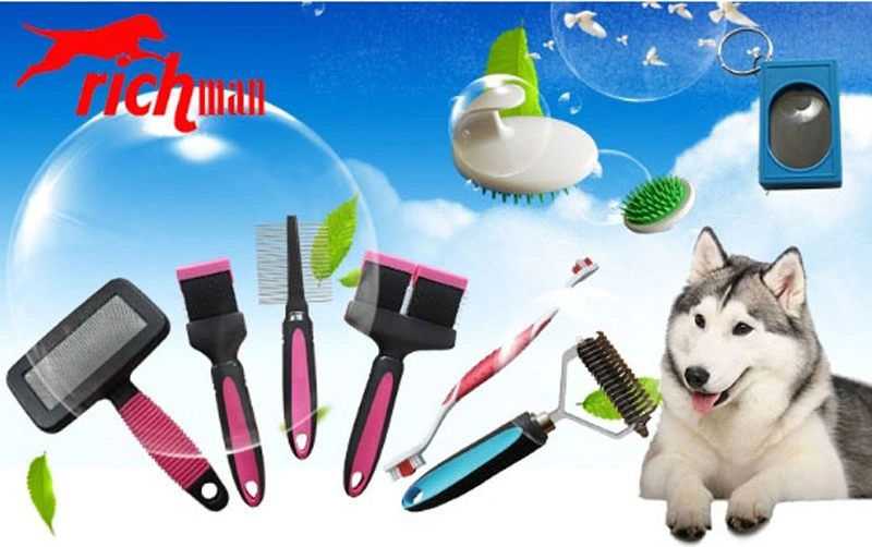 Natural Rubber Dog Toothbrush Toy with Little Brush