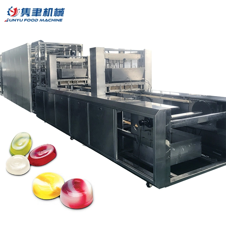 Junyu Most Popular Candy Production Line / Candy Molding Machine / Hard Candy Cutting Machine