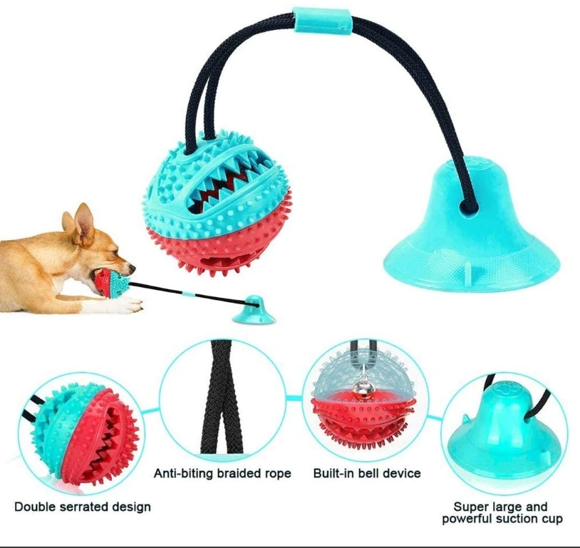 Pet Dog Toys Leakage Dog Toy Ball Gnawing Resistant Dog Products Pet Molar