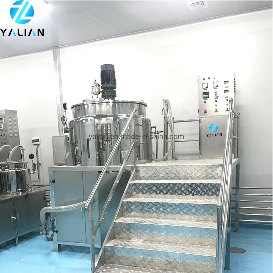 Liquid Chemical Mixers Shower Gel Mixer Equipment Price of Liquid Soap Making Machine with High Quality