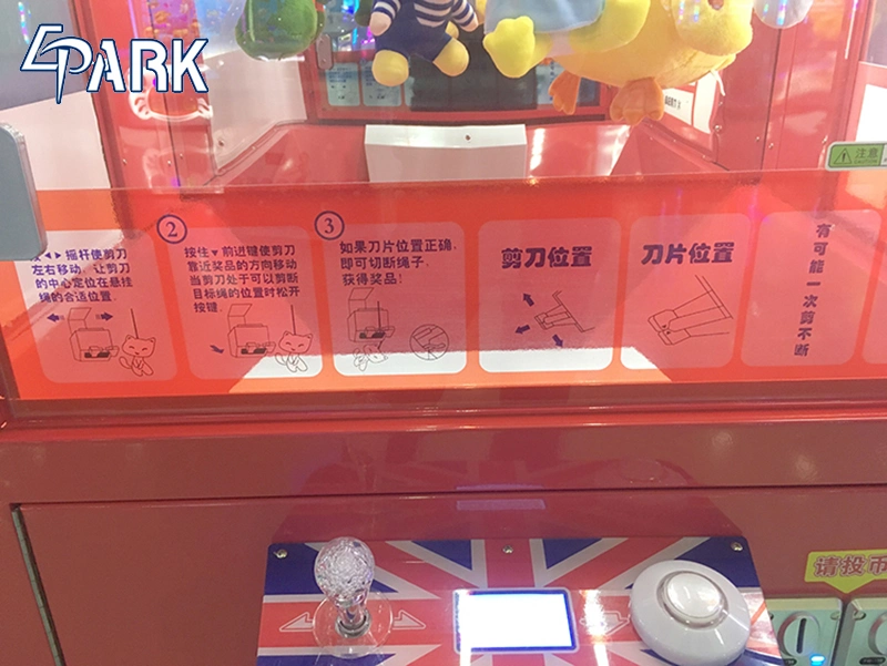 Epark Toy Story-Kids Coin Operated Pusher Arcade Claw Crane Machine