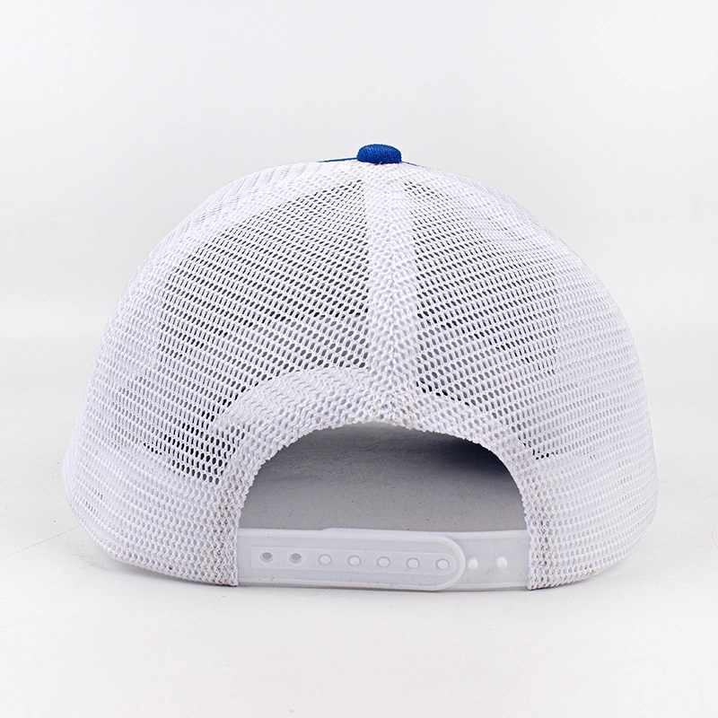 High Quality 6 Panels Cotton Trucker Hat Embroidery Mesh Hat Curved Brim Hat Mesh Cap